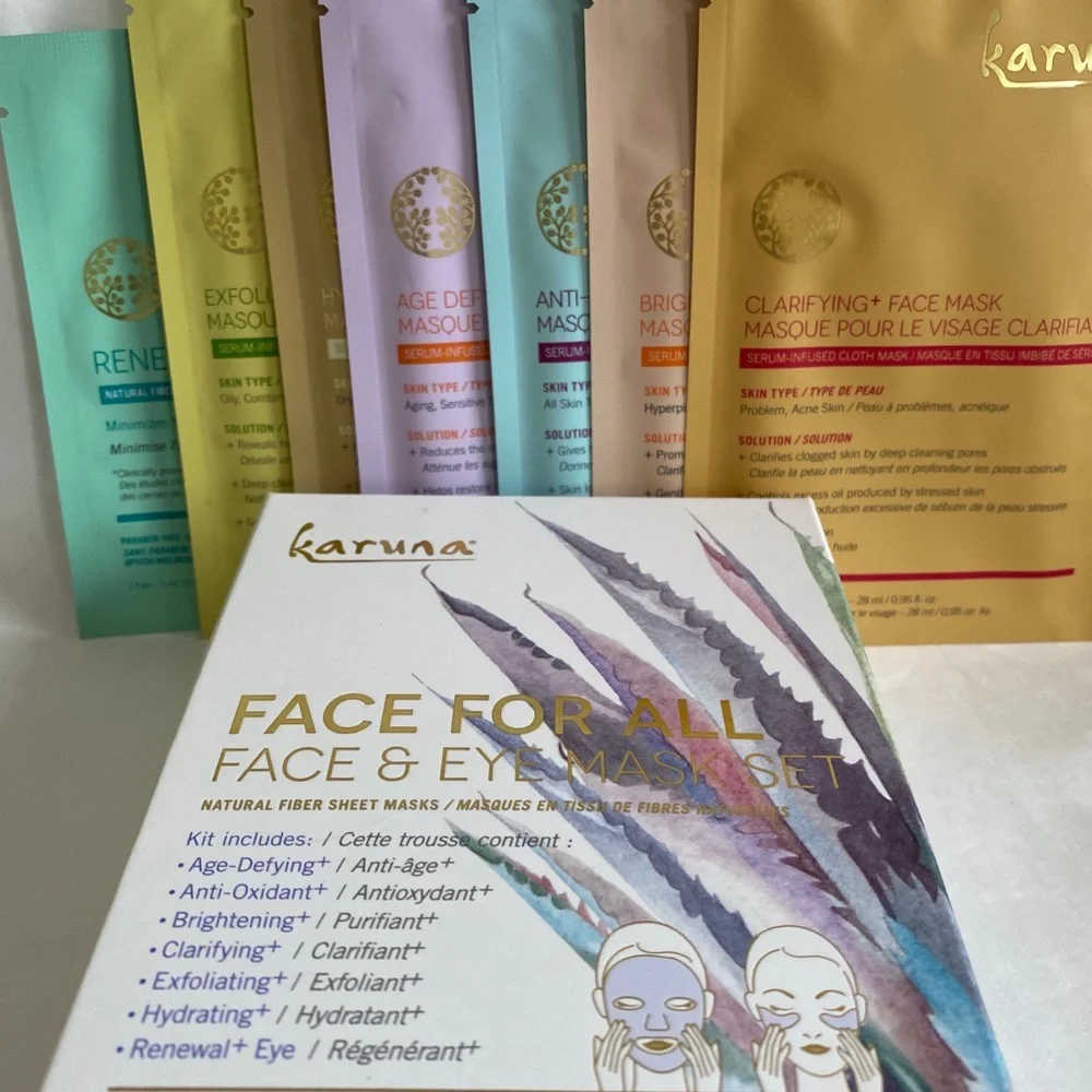 KARUNA Face For All 7p Face & Eye Masks $42
